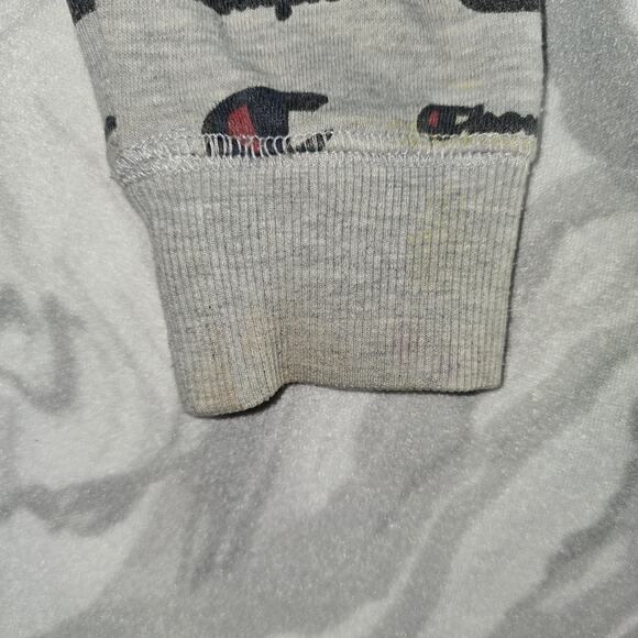 Champion Hoodie Boys Grey Size L - Picture 5 of 10